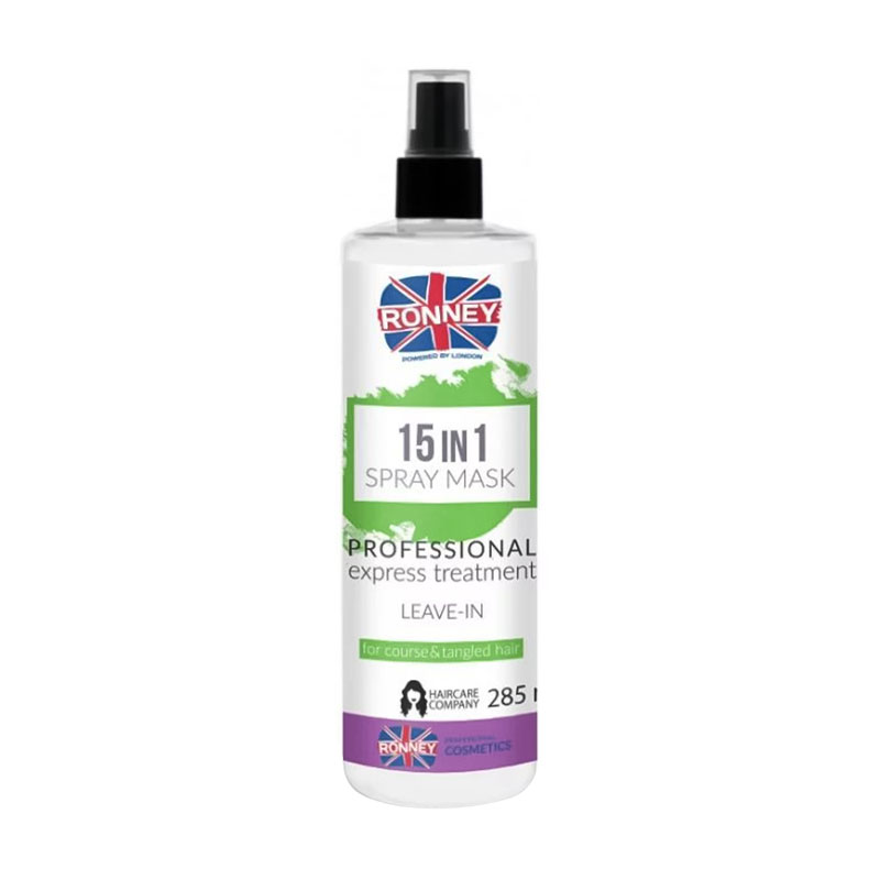 Незмивний спрей-маска Ronney 15 In 1 Spray Mask для розплутування волосся, 285 мл